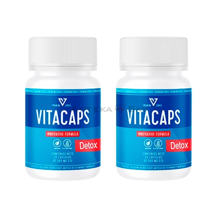 ❘ Vitacaps Detox ⏤ remedio para la infección parasitaria del cuerpo