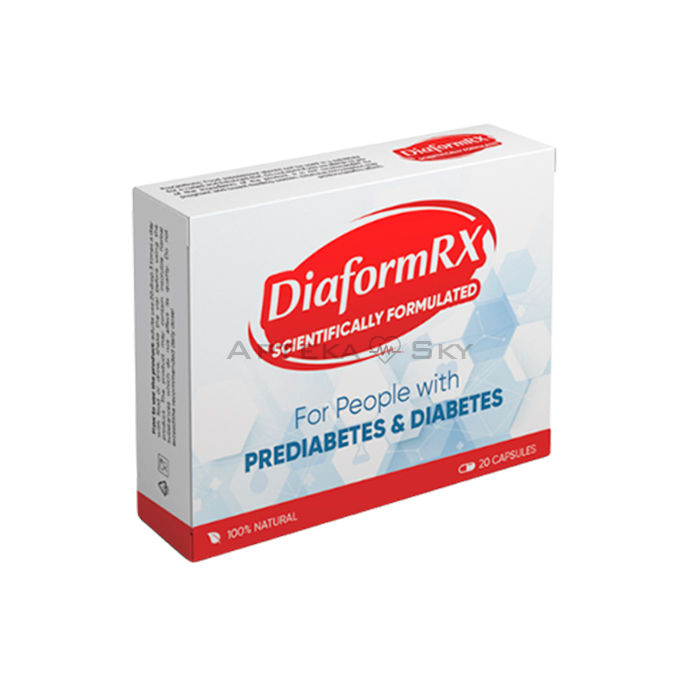 ❘ DiaformRX caps ⏤ means for normalizing sugar levels