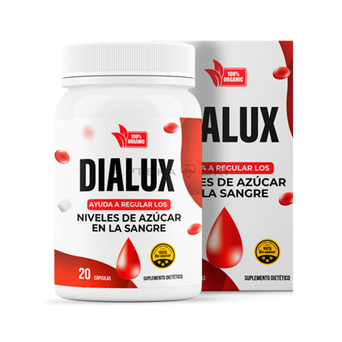 ❘ Dialux caps ⏤ means for normalizing sugar levels